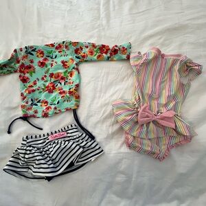 18m Ruffle Butts swim suite bundle